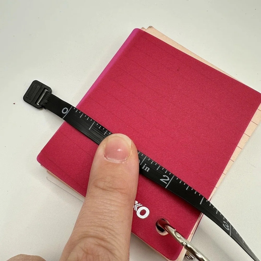 VTG‎ Mini Oxford Keychain Notebook Pad Paper Y2K 2000's 3